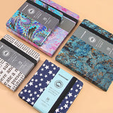 AOOKMIYA POTENTOTE 100% Cotton Watercolor Book 300g Square Fabric Hand Ledger Fine/Medium Grain Portable Sketch Book Art Supplies