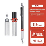 Japan UNI Mitsubishi Mechanical Pencil M5-552 Low Center of Gravity Automatic Pen for Fine Painting 0.5/0.3/0.7mm Stationery