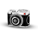 2025 Hot Sale Charms Bead 925 Sterling Silver Pink Butterfly Luminous Firefly Dangle Fit Bangle Bracelet Necklace DIY Jewelry