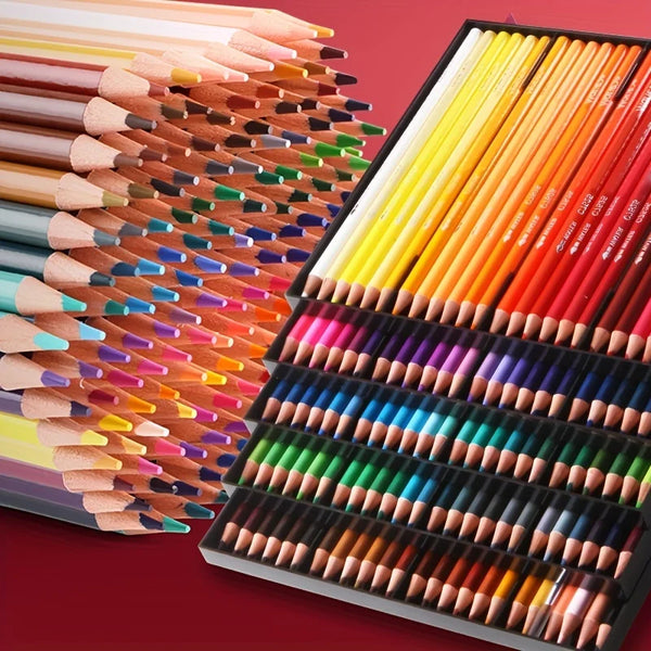 AOOKMIYA 120pcs Artist Watercolor Colored Pencils Set for Painting, Blending in Coloring Painting Books,Professional for Adults,Students