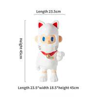 AOOKMIYA ART+ Creative Gifts Chaoplay Bob boyfriend cartoon doll piggy bank boyfriend creative decorations living room porch home decoration gift