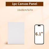 AOOKMIYA 8 Sizes Canvas Panels for Painting,Blank Canvas Boards for Acrylics,Oil,Gouache,Tempera,Primed White for Adults,Hobby Painters.