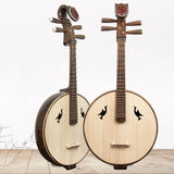 Professional Traditional  Zhongruan Musical Instrument Red Rosewood Black Rosewood Ebony Zhongruan Factory Direct Sales