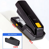 AOOKMIYA Deli Heavy Duty Stapler Effortless Stapler 25 Sheets Stationery Stapler Without Staples School Supplies Office Accessories