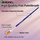 AOOKMIYA 12 Colors Marie's Gouache Paint Set with 1pc Paintbrush,5ml/Tubes for Painting,Canvas,Paper,DIY,Gift for Hobbists, Artists