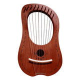 AOOKMIYA Lyre Harp 10 Metal String Harp Mahogany Portable Small Harp With Durable Steel Strings Wood String Musical Instrument AOOKMIYA.COM