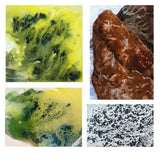 AOOKMIYA Watercolor Texture Medium Pigment Particle Effect Agent/watercolor Dispersion Precipitation Diffusion Medium Art Supplies