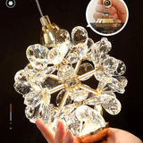 Modern home decoration crystal chandelier, stair Pendant lamp, living room Pendant lights, interior lighting