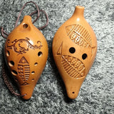 AOOKMIYA Fish Bird Pattern Ten Hole Flute A Mini Ocarina Traditional Folk Legend Base Professional Musical Instruments Offers Ocarina AOOKMIYA.COM