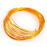 10/5m Pinch Wire Enamel Gold Wire Aluminum Oxide Material Flat Wire Flower Wire Color Sand Painting Craft Painting DIY Tools