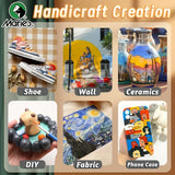 AOOKMIYA 1pc Marie's Forested Green Acrylic Paint Pigment 100/300 m(3.38 oz/10.1oz),Professional for Stone,Adults,Indoor & Art Paint