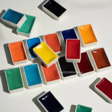 AOOKMIYA Rubens 12/24 Colors Solid Chinese Painting Paint Large Plate Full of Ink Watercolor Painting Pigment Professional Art Supplies