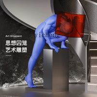 AOOKMIYA ART+ Creative Gifts ZC modern figure sculpture creative abstract art large floor ornament living room decoration