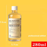 Oil Painting Tools Cleaning Agent Diluent Decontamination, Colorless and Odorless Acrylic Paint Brush Cleaning Agent