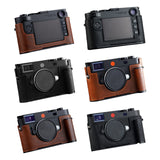 Genuine leather Half/Full Body Bag with Handle for Leica M11/M11P Camera Case -Professional Protective Cover