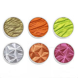 90 Color Pearl Handmade Solid Watercolor Pigment Gold Silver Low Gloss Single Disc Student Painting Supplies Art Supplies（2）
