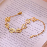 AOOKMIY 7 Chakra Yoga Balance Charm Bracelet Women Stainless Steel Gold Color Hand Bracelets Spiritual Jewelry Birthday Gift WholesaleAOOKMIYA.COM