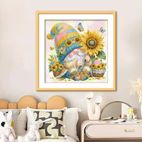 AOOKMIYA 11CT Printed On Canvas Room Cross Stitch DIY Set Chinese Counted Pattern Kit Home Needlework Embroidery
