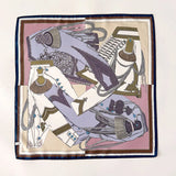 100% Natural Twill Silk Scarf for Women 65cm Neck Tie Double side Foulard Shawl Wrap Square Neckerchief Hijab Bandana Scarves