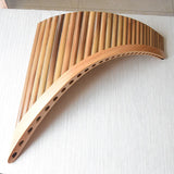 Forehand 29 Tubes G-tone Panpipe Bitter Bamboo Chinese Vertical Bamboo Flute Professional Performance Woodwind Instruments
