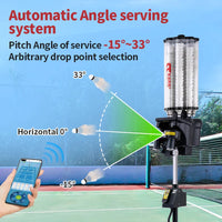 Shuttlecock serving machine Badminton shuttlecock feeding machine with remote control