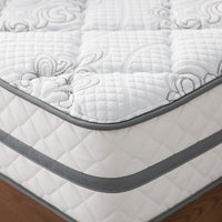 AOOKMIYA Single Spring Mattress with Air Buffer Spring Gel Memory Foam Mattresses Bedroom Furniture Support Medium Firm, 30 cm height Bed