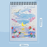 Sketchbook for Artist, Papel de Desenho, Art Book for Artist, Papelaria Pintura a Óleo, Estudantes Material Escolar, 60 Folhas