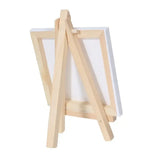 AOOKMIYA Small Inch X3 Craft Set Inch Painting 5 Canvas For 12pcs Table Drawing Mini Kids +3 Artists Inch Easel School Mini Easel