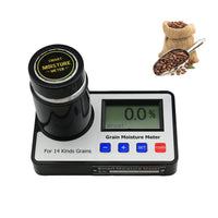 Smart Coffee Bean Medidor de umidade, Cocoa Bean, Display Digital, Detector de umidade para trigo e milho