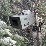 Snowflake Maker Machine, Snow Spray Making Machine, Natal, Dia Das Bruxas, Performance de Palco, Mostrar Eventos