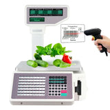 Special Discount in June 15kg 30kg TM-A Series Bar Code Label Printing Scale Supermarket Scale
