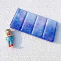 AOOKMIYA Starry 52Pcs Half Pans Watercolor Oil Paint Tins Box Empty Palette Acrylic Paint Storage Tray Paint Box Painting Art Suppliers