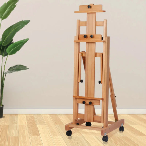 AOOKMIYA Super Large Easel Caballete Pintura Artist Oil Paint Easel Painting Accessories Wood Stand Multifunctional Easel Painting Stand