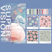 Super Vision 8ML 10Colors Macaron Watercolor Paint Tube Set High Grade Grey Water Color for Painting Drawing Art Supplies