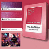 Super Vision 8ml Metallic Red Watercolor Paint 3pcs Natural Mica Viva Magenta Professional Water Color Set Art Supplies Auarelas