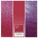 Super Vision 8ml Metallic Red Watercolor Paint 3pcs Natural Mica Viva Magenta Professional Water Color Set Art Supplies Auarelas