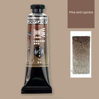Super Vision High Transparent Watercolor Paint Tube Professional Natural Plant Animal Extract 15ml Water Color For Painting