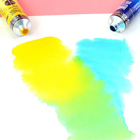 Super Vision High Transparent Watercolor Paint Tube Professional Natural Plant Animal Extract 15ml Water Color For Painting