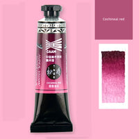 Super Vision High Transparent Watercolor Paint Tube Professional Natural Plant Animal Extract 15ml Water Color For Painting
