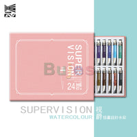Super Vision Illustrator Designer Watercolor Pigment Graffiti Drawing Paint Art Colored Painting,8ml Tubular Portable Package