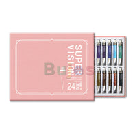 Super Vision Illustrator Designer Watercolor Pigment Graffiti Drawing Paint Art Colored Painting,8ml Tubular Portable Package