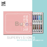 Super Vision Illustrator Designer Watercolor Pigment Graffiti Drawing Paint Art Colored Painting,8ml Tubular Portable Package