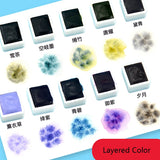 Super Vision Layered Color Solid Watercolor Paint Water Color Pigment Aquarel Acuarelas for Painting Drawing Art Suppliers