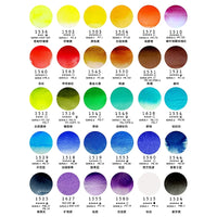 Super Vision Master Watercolor Paint Tube Set 15ml Artist Professional Water Color Pigment For Painting Art Supplies