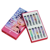 Super Vision Rock Mica Chameleon Watercolor Paint Tube Set Professional 10Colors 8ML Metallic Glitter Water Color for Painting