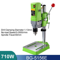 TAIMIMEI Mini Bench Drill Bench Drilling Machine Variable Speed Drilling Chuck 1-16mm For DIY Wood Metal Electric Tools