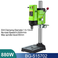 TAIMIMEI Mini Bench Drill Bench Drilling Machine Variable Speed Drilling Chuck 1-16mm For DIY Wood Metal Electric Tools