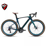 TWITTER GRAVEL-V3 GRX RX600-22Speed Hydraulic Disc Brakes Carbon Fiber Road Bike bicycle 700*40c gravel bike велосипед bicycles