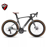 TWITTER GRAVEL-V3 GRX RX600-22Speed Hydraulic Disc Brakes Carbon Fiber Road Bike bicycle 700*40c gravel bike велосипед bicycles