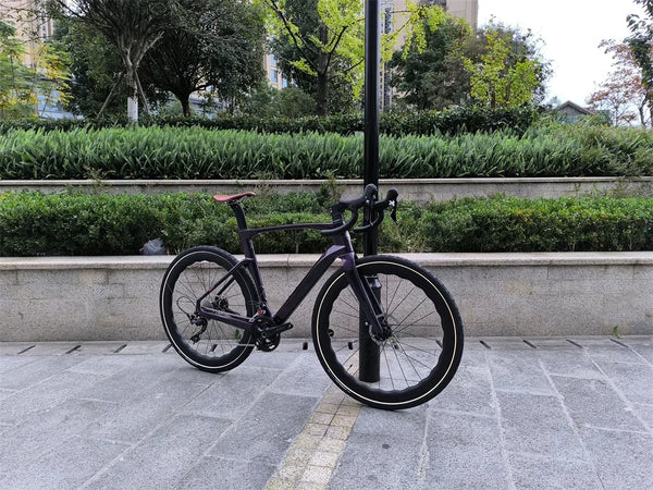 hydraulic disc brakes gravel bike TWITTER GRAVEL-V3 GRX RX600-22Speed Hydraulic Disc Brakes Carbon Fiber – AOOKMIYA